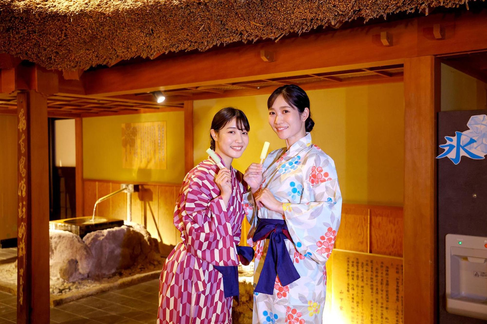 Отель Ooedo Onsen Monogatari Premium Yamashitaya Кага Экстерьер фото